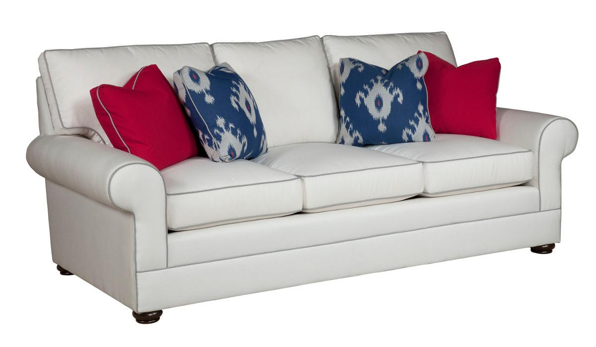 Kincaid Furniture Custom Select Upholstery Custom 3Seater Stationary Sofa Johnny Janosik Sofa
